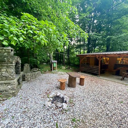 Glamping Krn Hotel Kobarid Kültér fotó