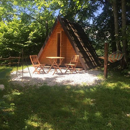 Glamping Krn Hotel Kobarid Kültér fotó