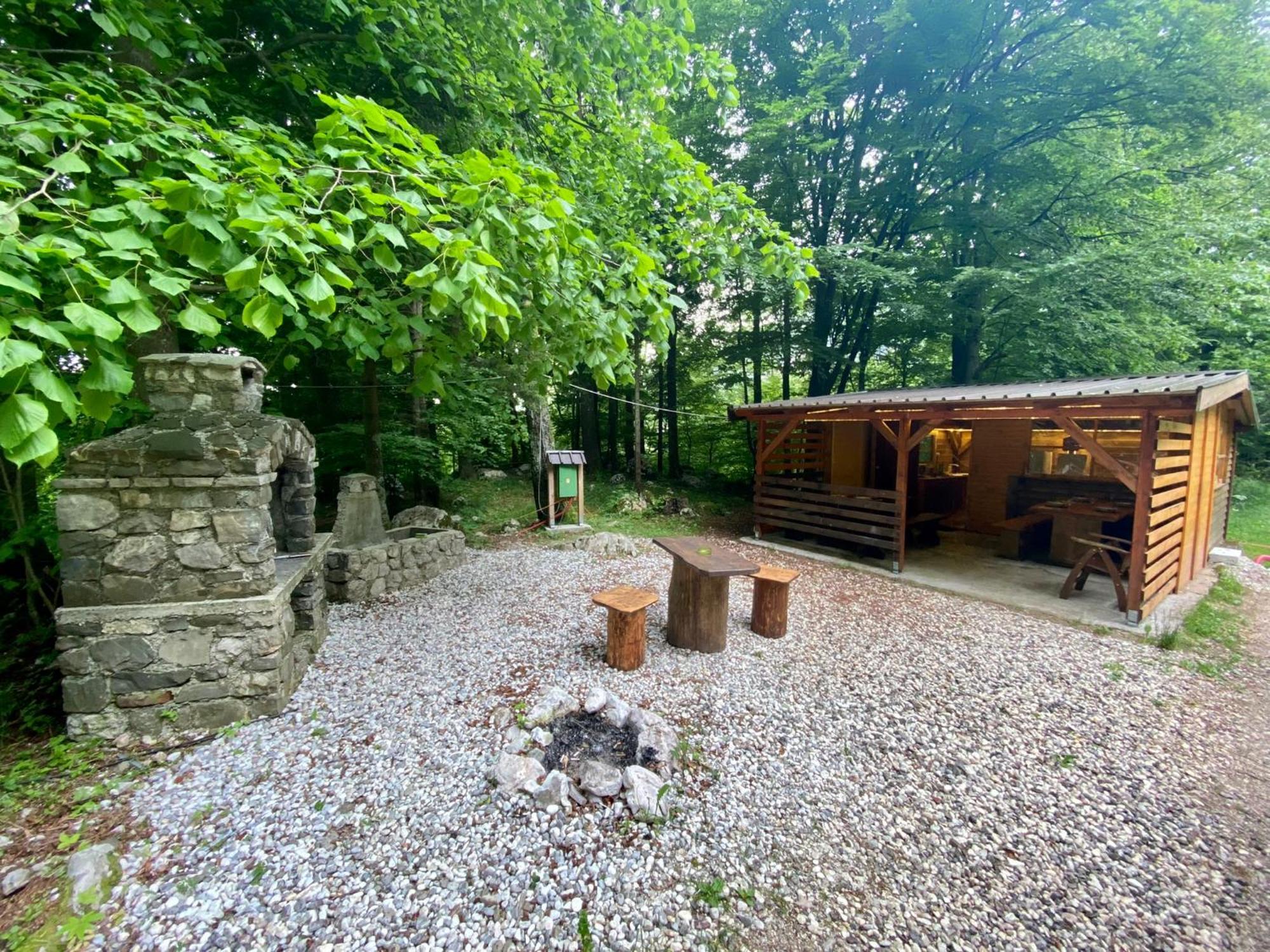 Glamping Krn Hotel Kobarid Kültér fotó